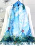 Double-sided Oil Painting Design Fashion Scarf